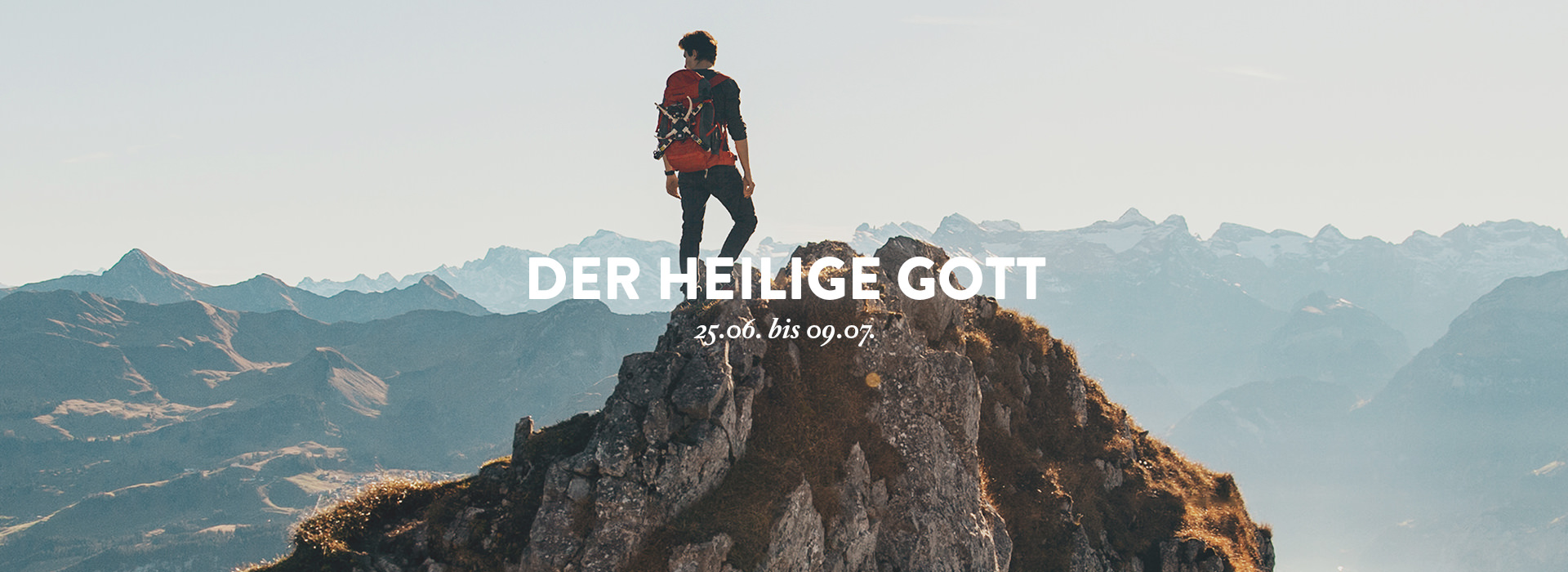 Dem heiligen Gott begegnen