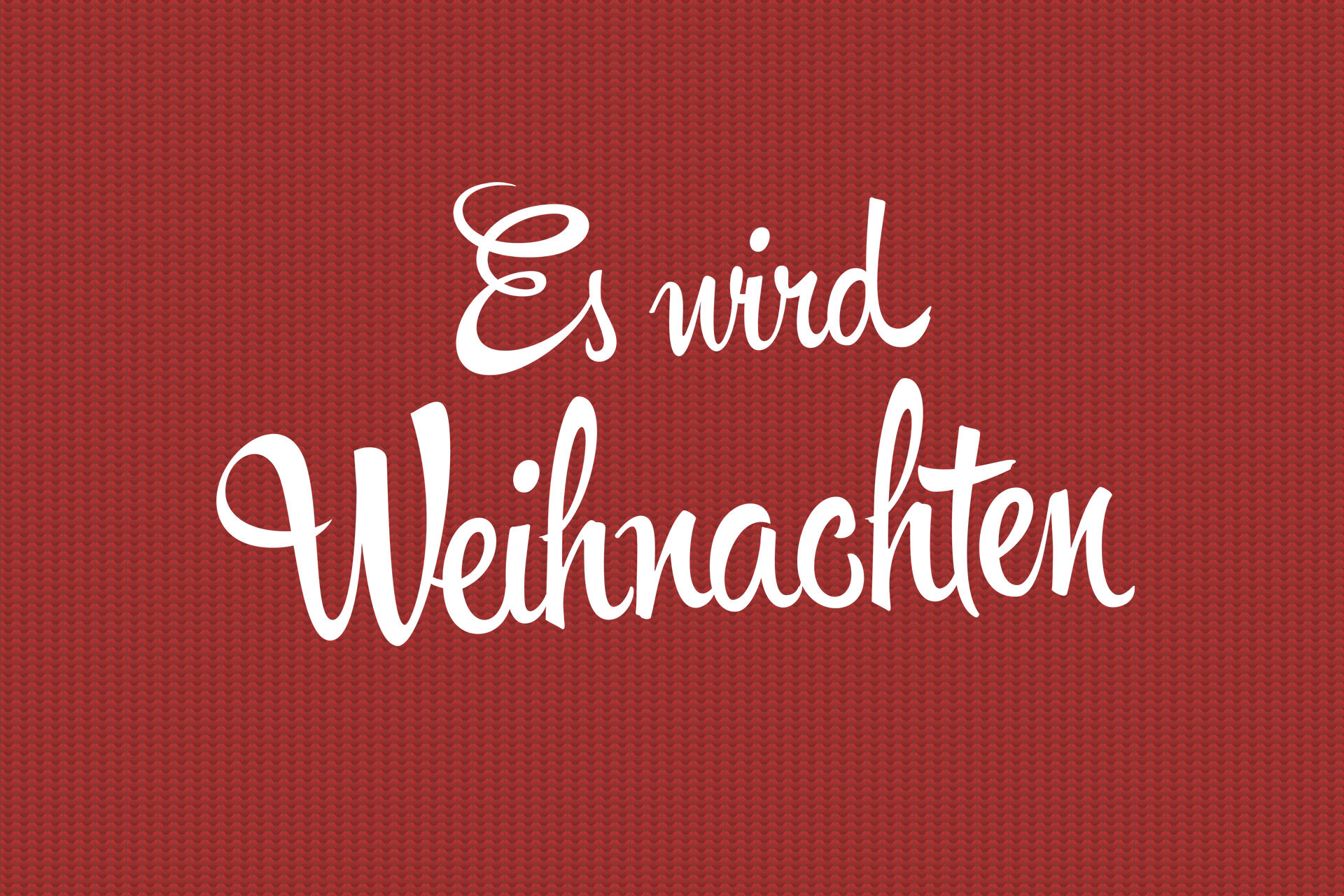 Es wird Weihnachten