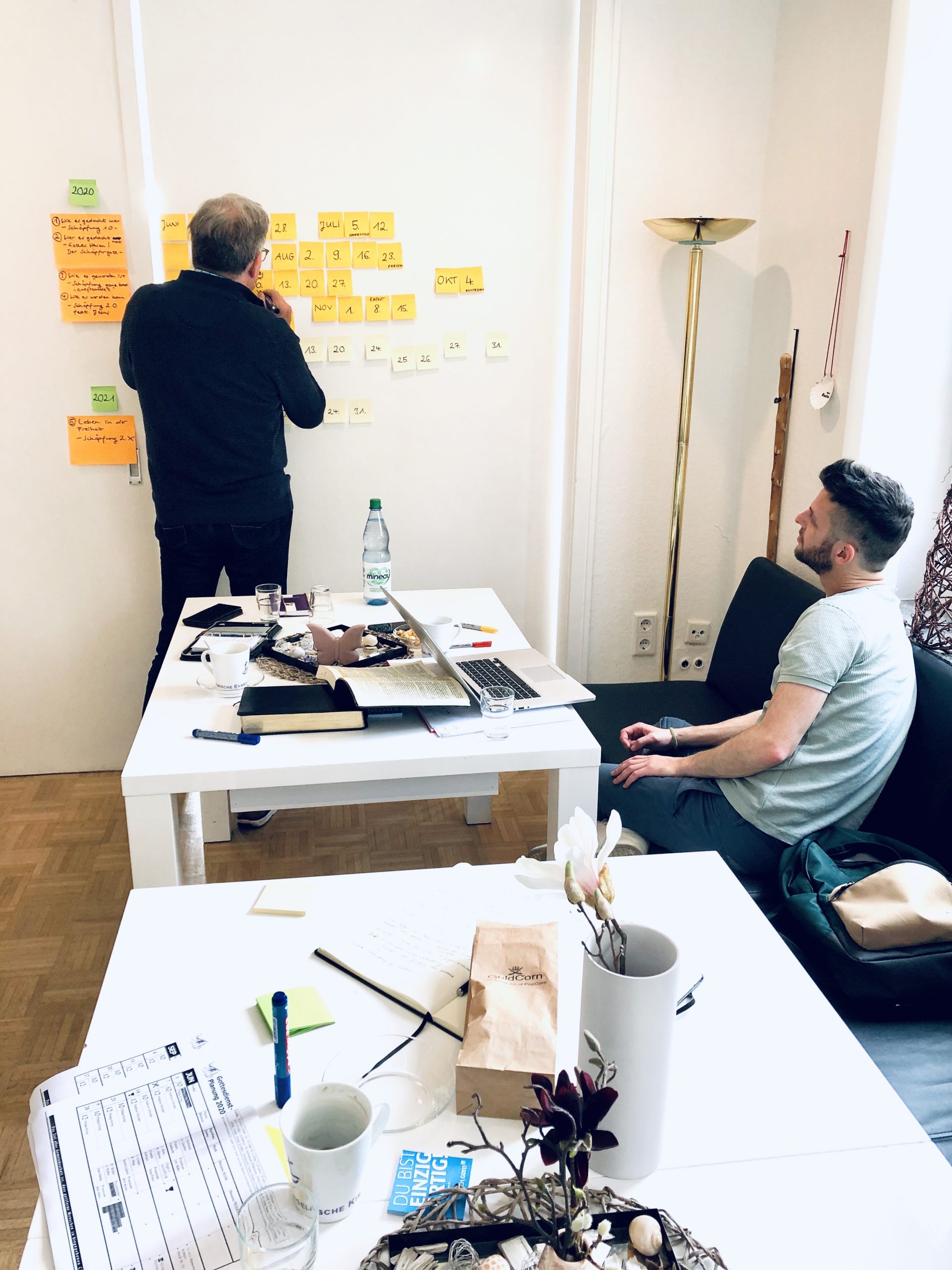 3er-Team in den Jahresplanungen 2020/21