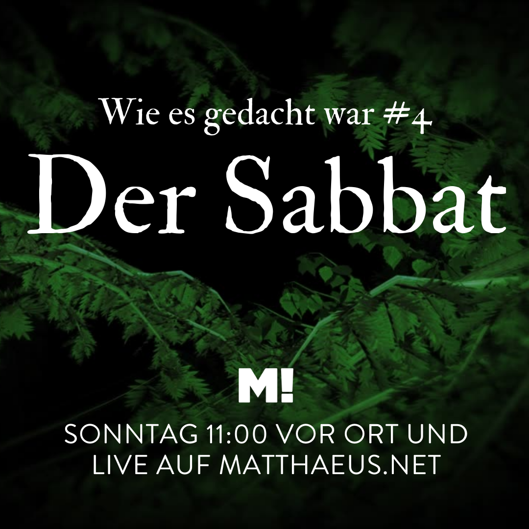 Fortsetzung der Predigtreihe „Wie es gedacht war“ mit Birgit Bergmann