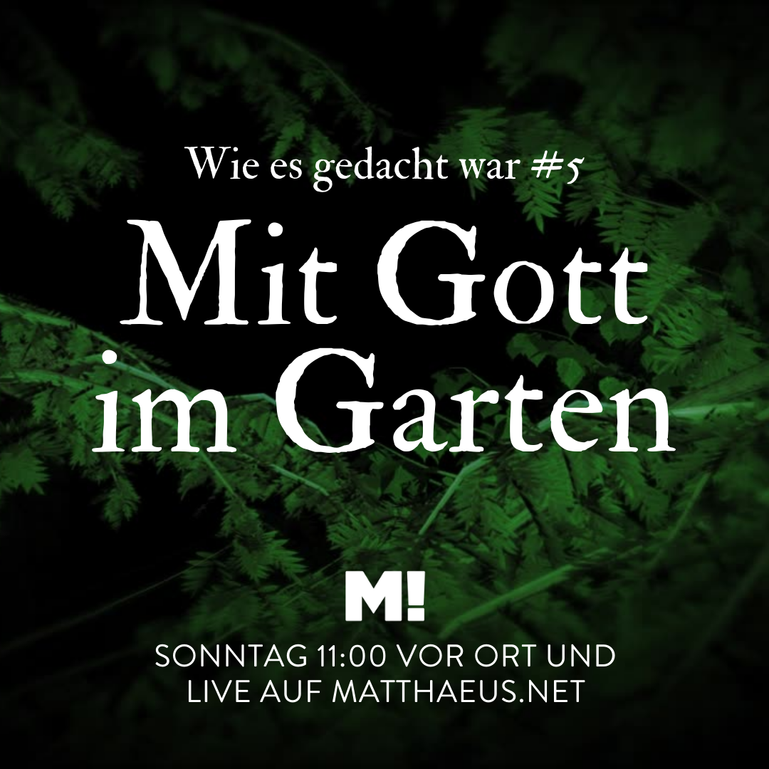 Mit Gott durch den Garten spazieren