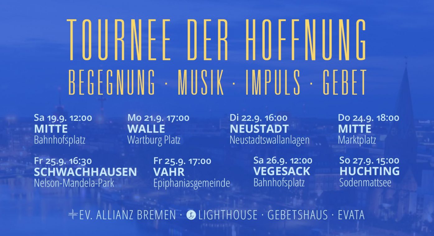 „Tournee der Hoffnung“ mit Halt in Huchting