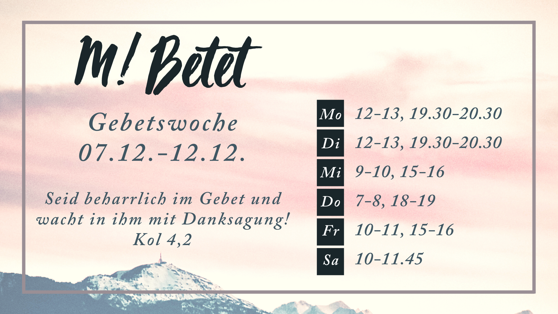 M!-Betet