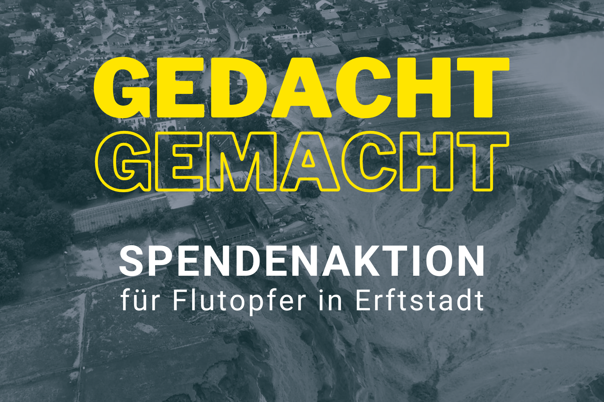 Spendenaktion „Flutopfer“ | Aktueller Stand und weitere Informationen