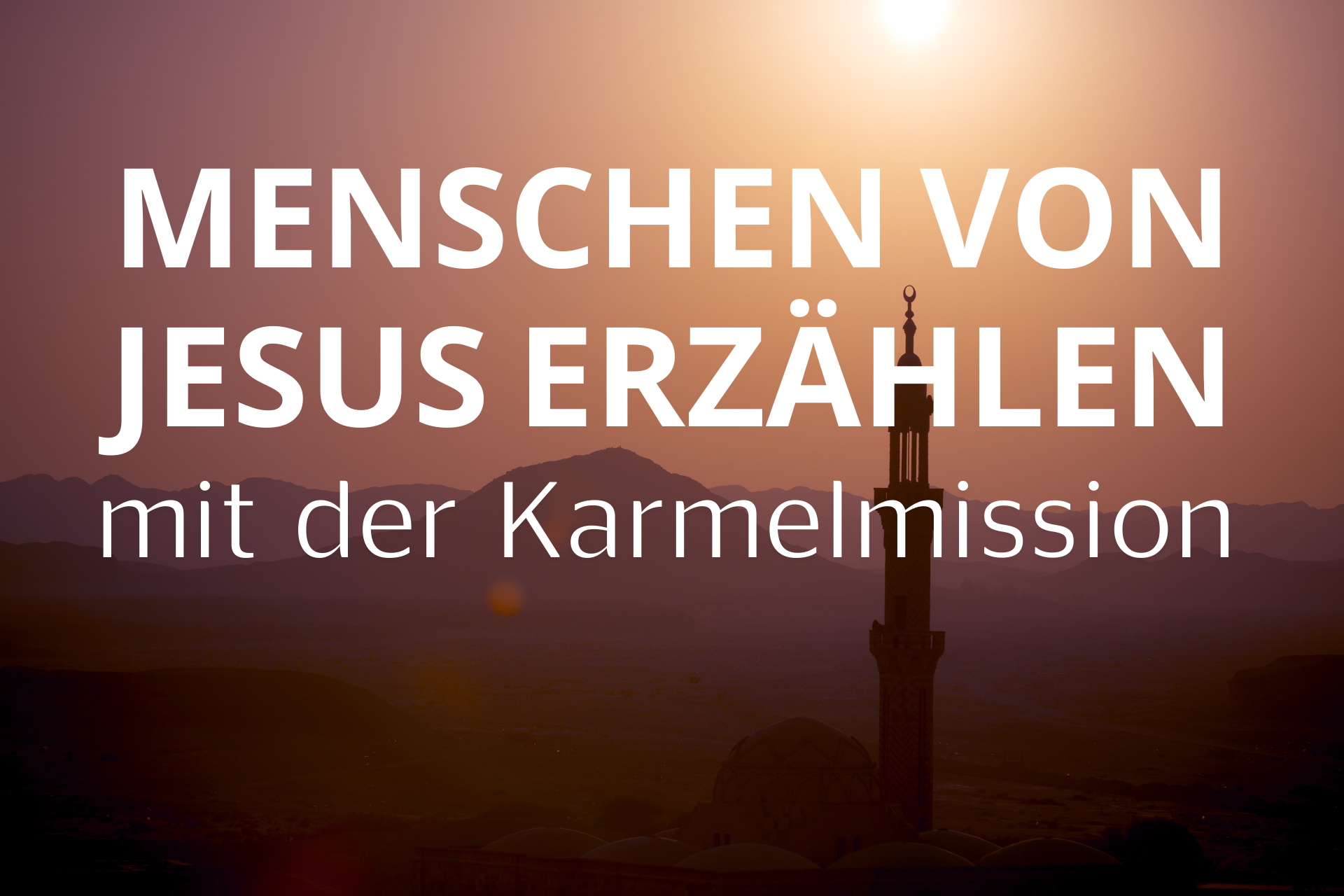 Menschen von Jesus erzählen