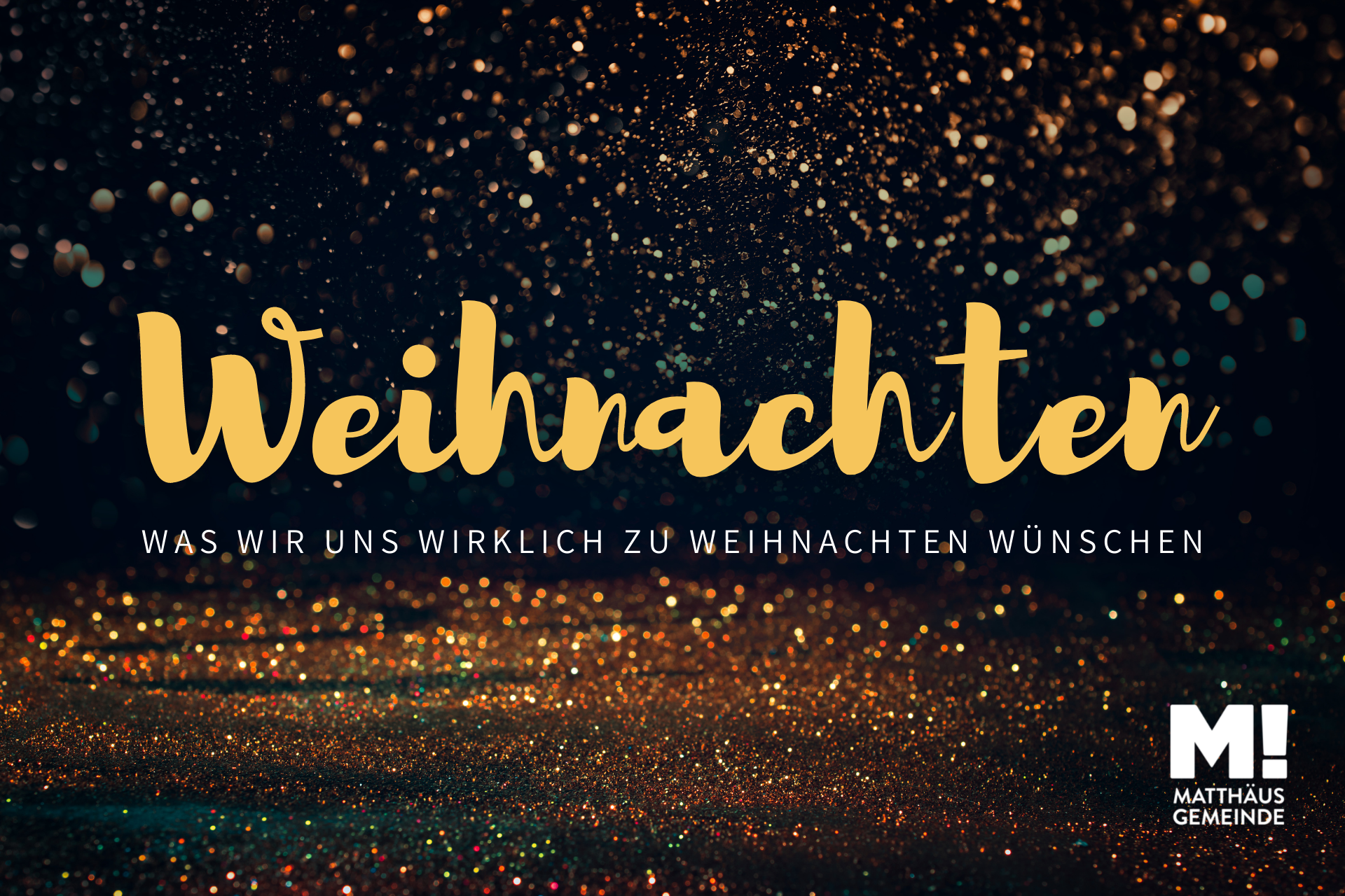 Weihnachten 2021 in Matthäus