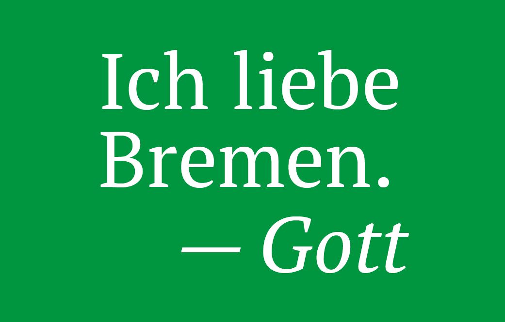 Stadtkampagne „Gott spricht in Bremen“: Mach mit!