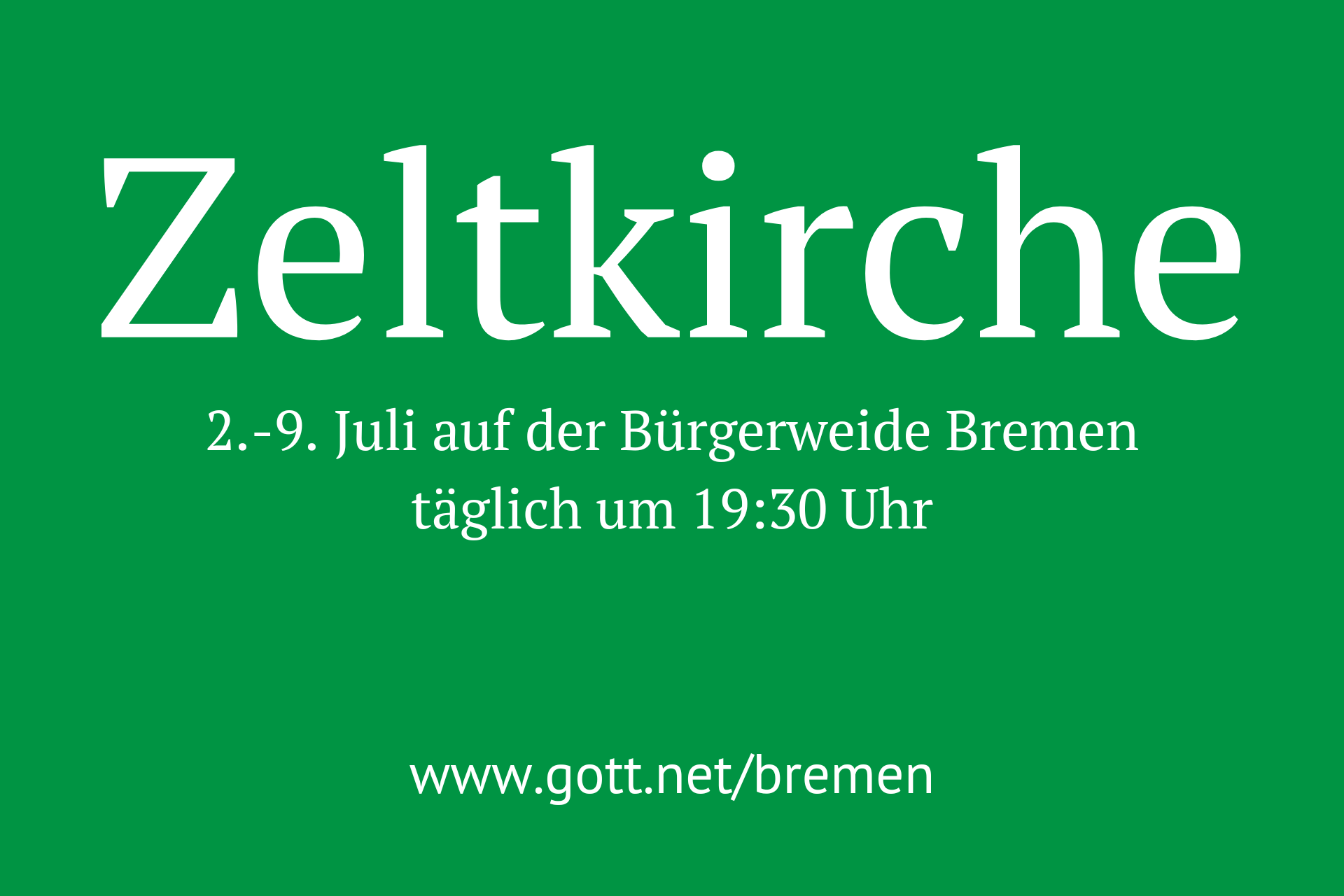 Zeltkirche