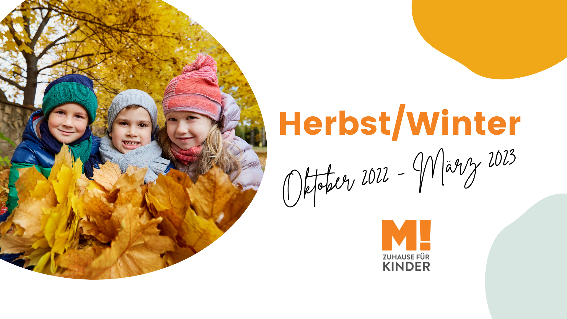 Neues Herbst-/Winterprogramm im Zuhause für Kinder