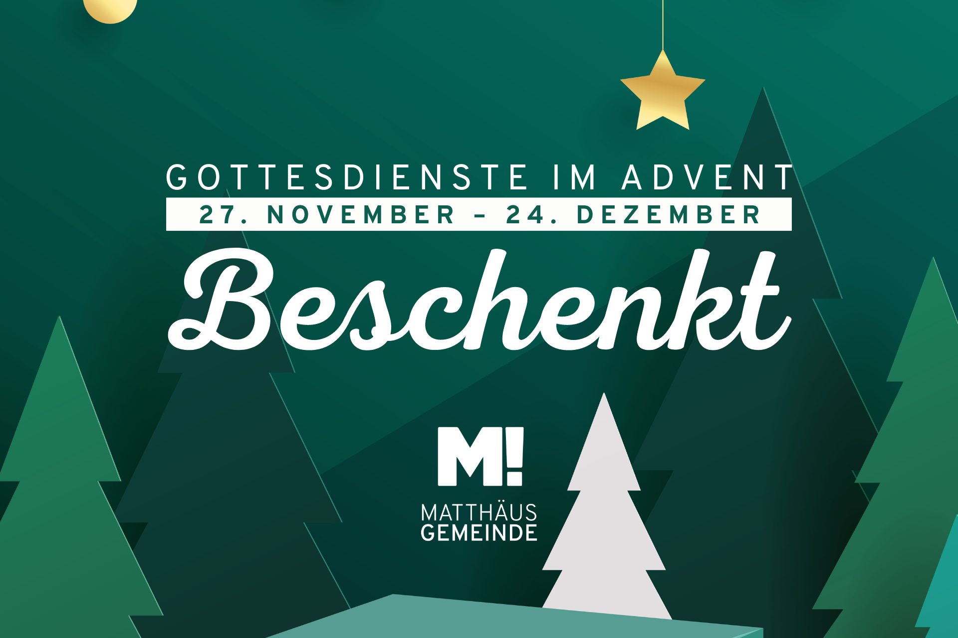 Advent- und Weihnachten bei uns