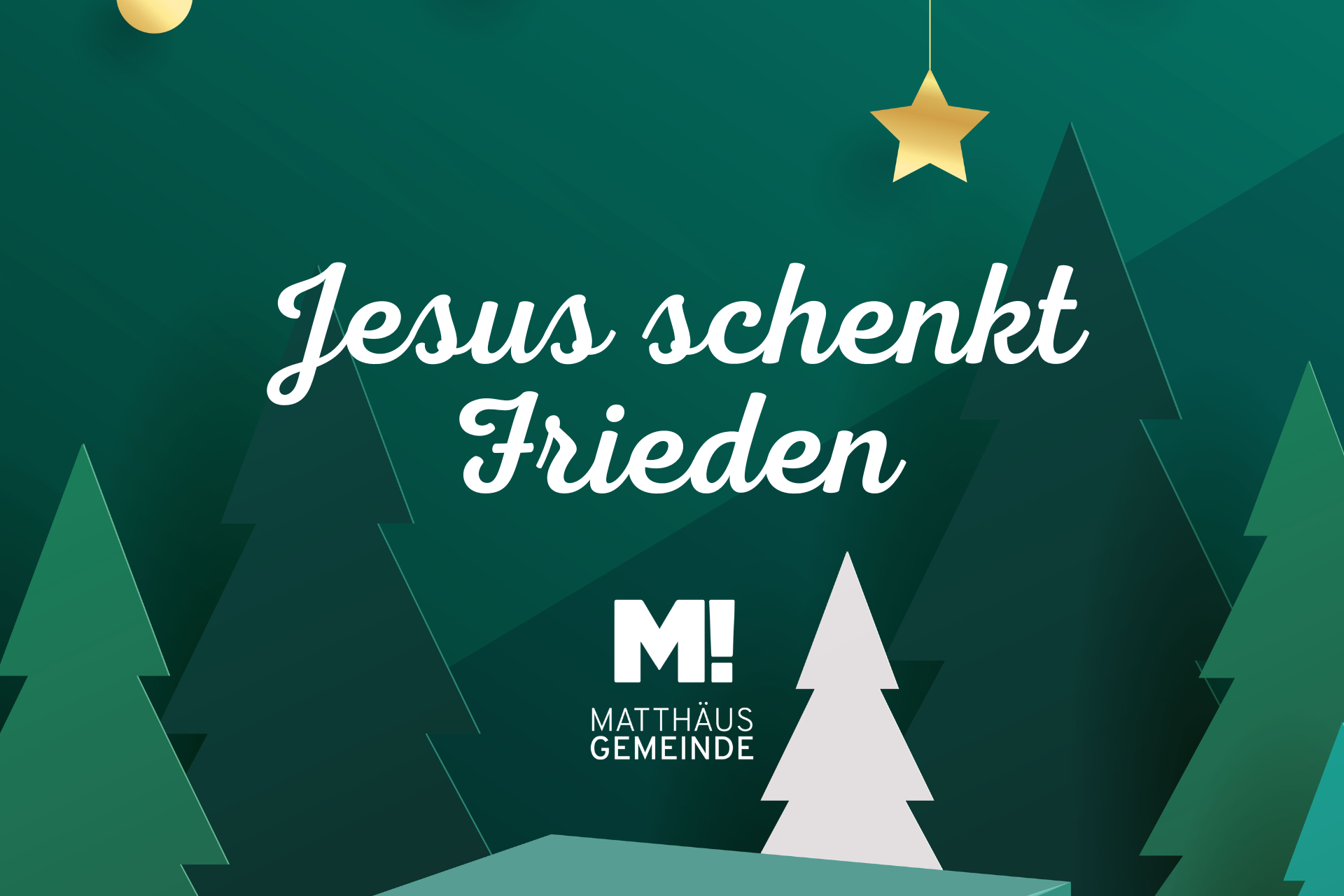 Weihnachtsgottesdienst | Beschenkt #5 Jesus schenkt Frieden