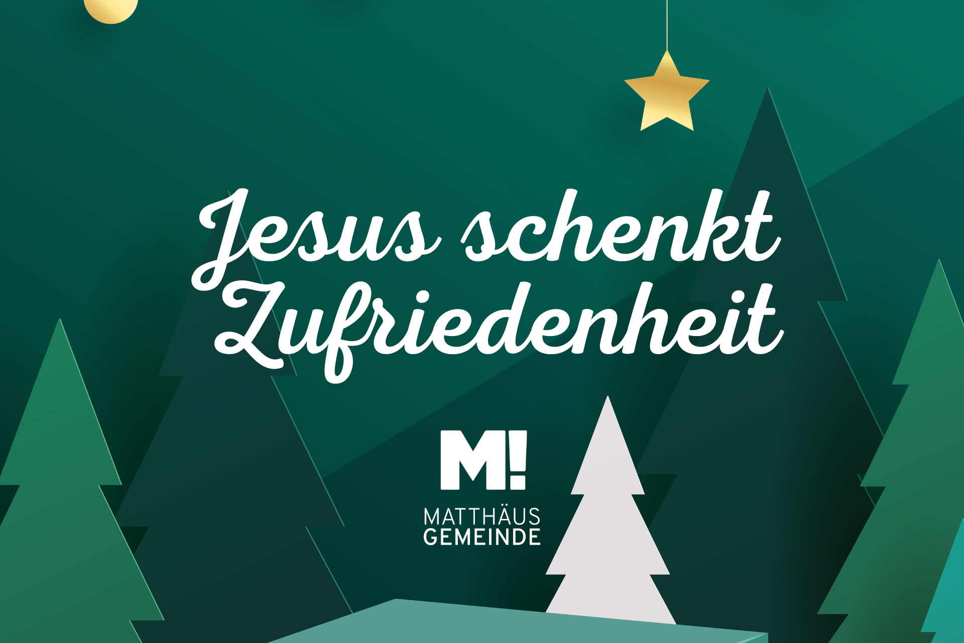 Beschenkt #3: Jesus schenkt Zufriedenheit