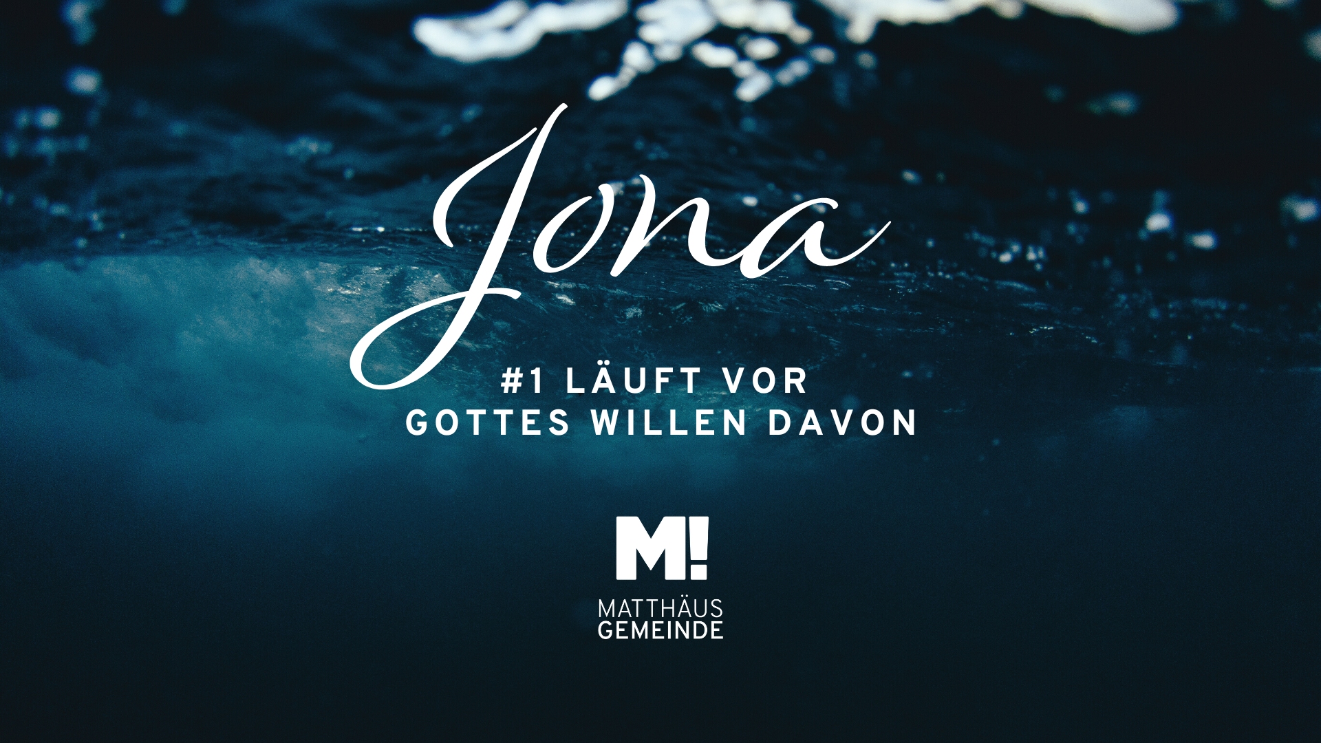 Jona #1 läuft vor Gottes Willen davon