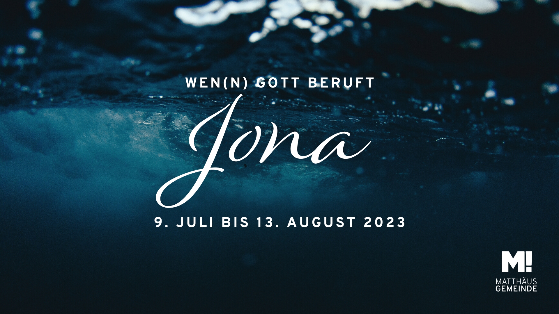 11 Uhr Gottesdienste in den Sommerferien
