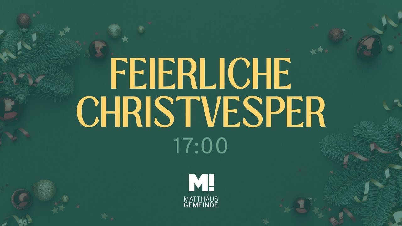 Festliche Christvesper