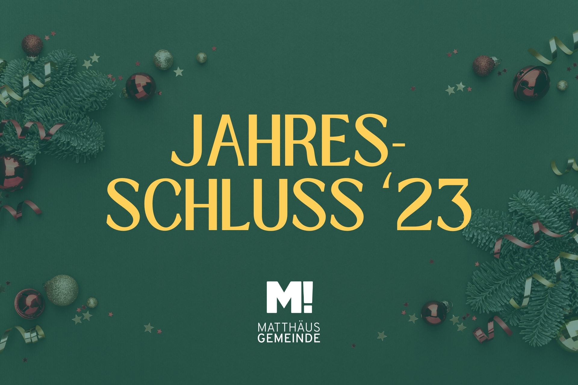 Jahresabschluss-Gottesdienst | Jahreslosung 2024