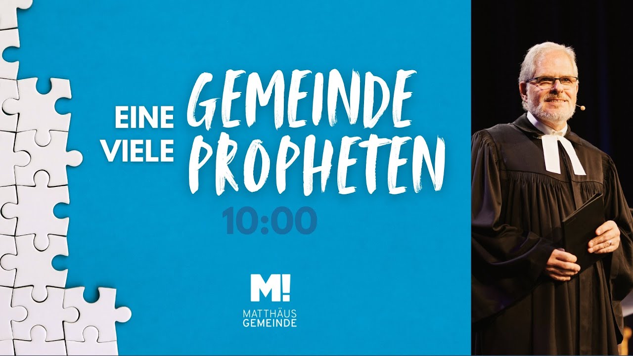 Eine Gemeinde, viele … #3 Propheten