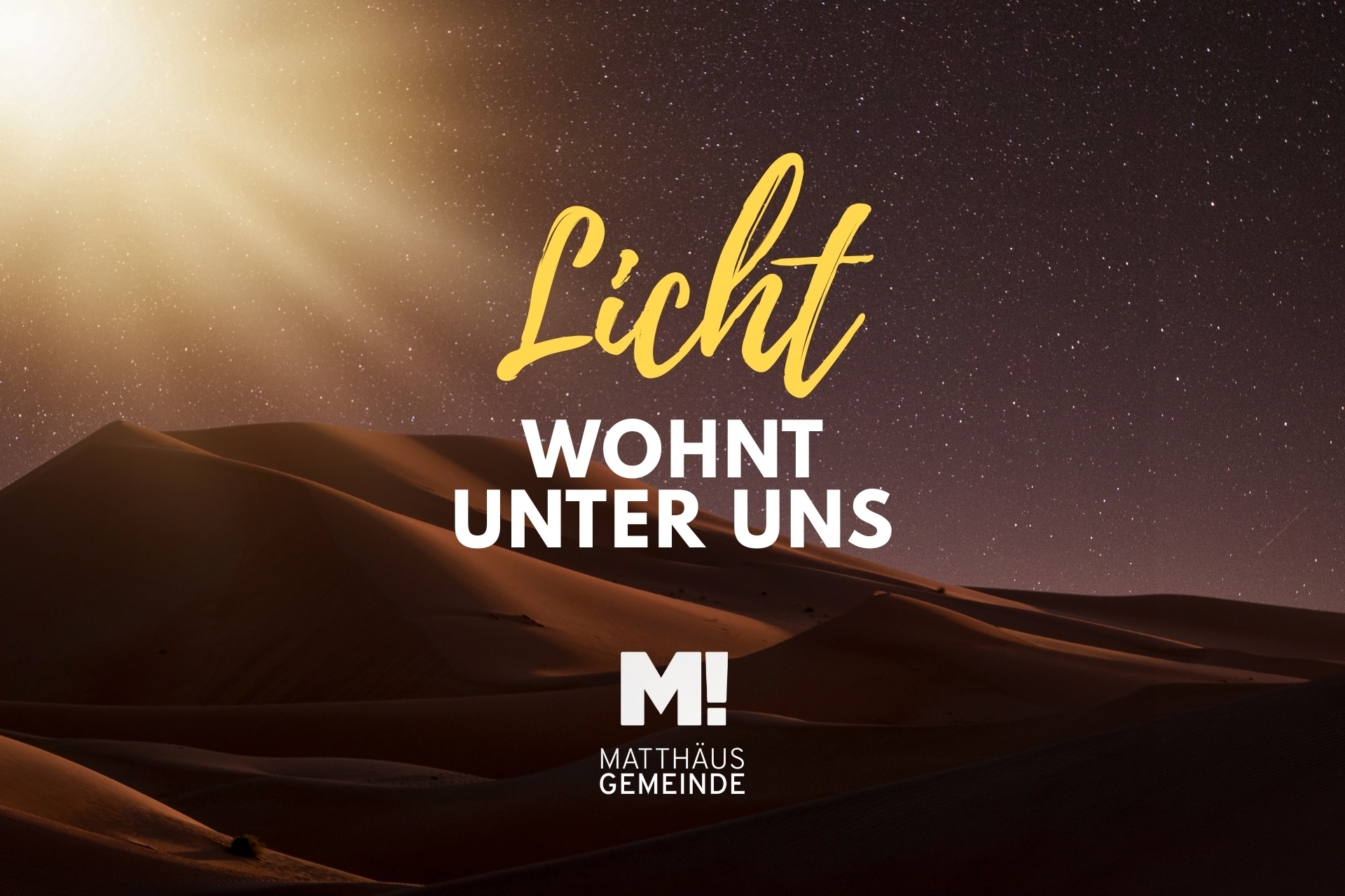 LICHT #4 Wohnt unter uns