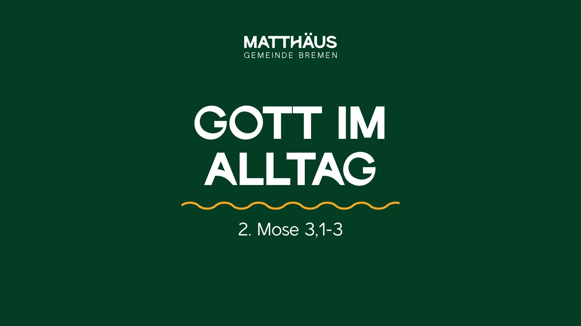 Gott im Alltag